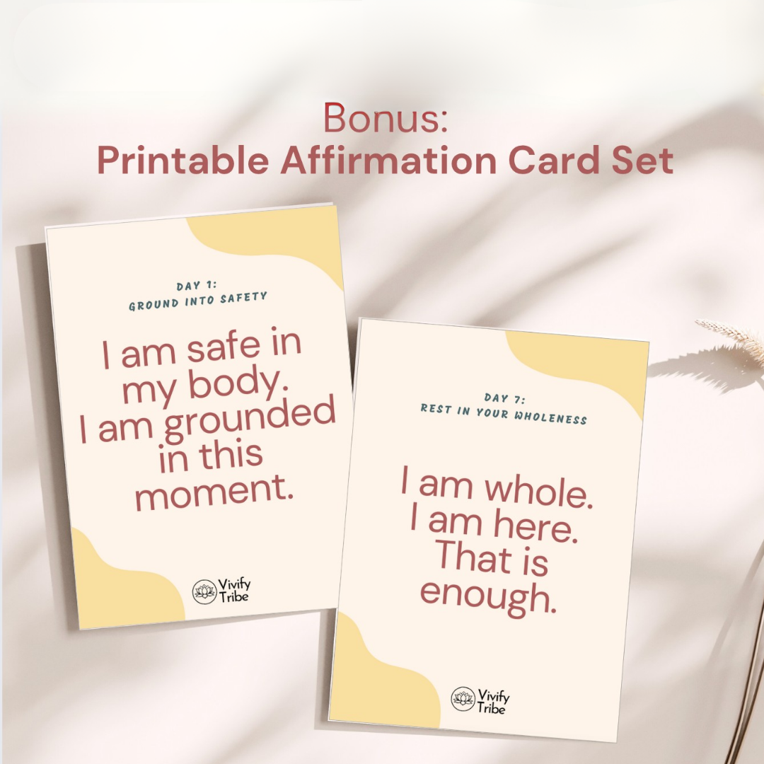 7-Day Energy Reset Ritual Kit