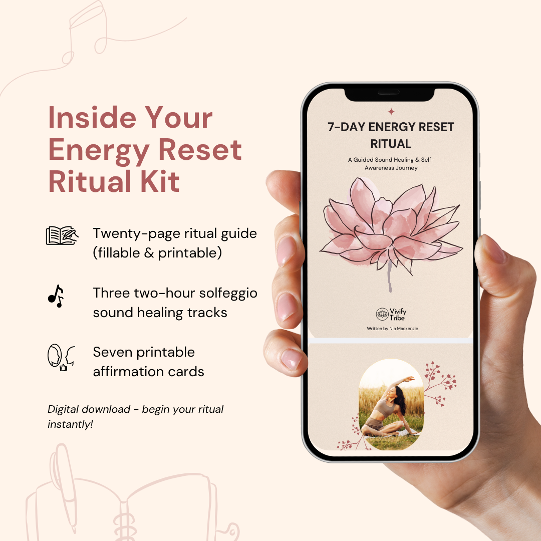 7-Day Energy Reset Ritual Kit